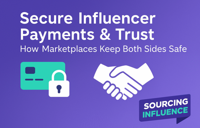 Secure Influencer Payments & Trust — How Marketplaces Keep Both Sides Safe